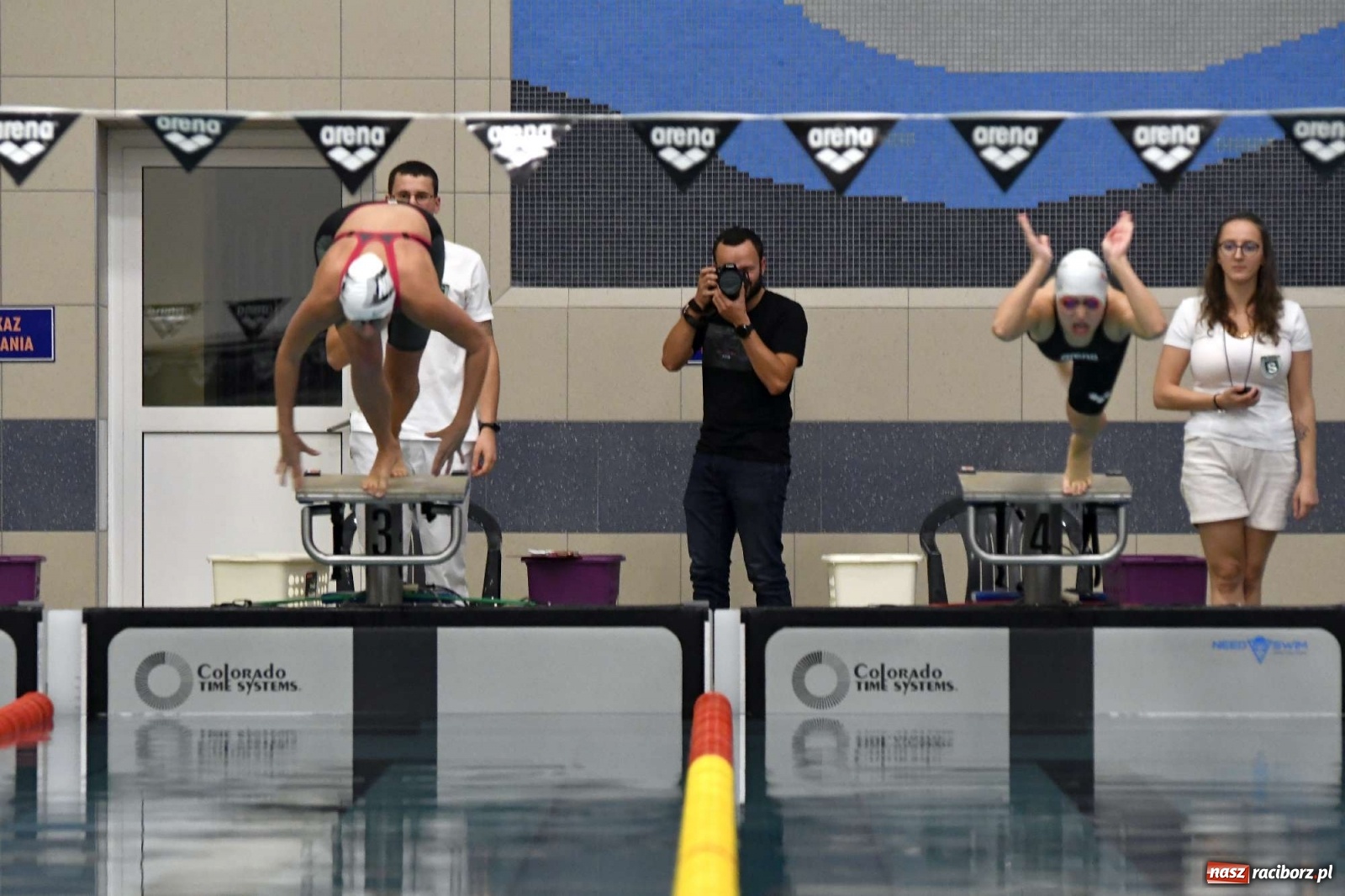 Zdjęcie w galerii na portalu naszraciborz.pl: Pływackie sprinty na pływalni ZSOMS [FOTO i WIDEO] wiadomości z regionu