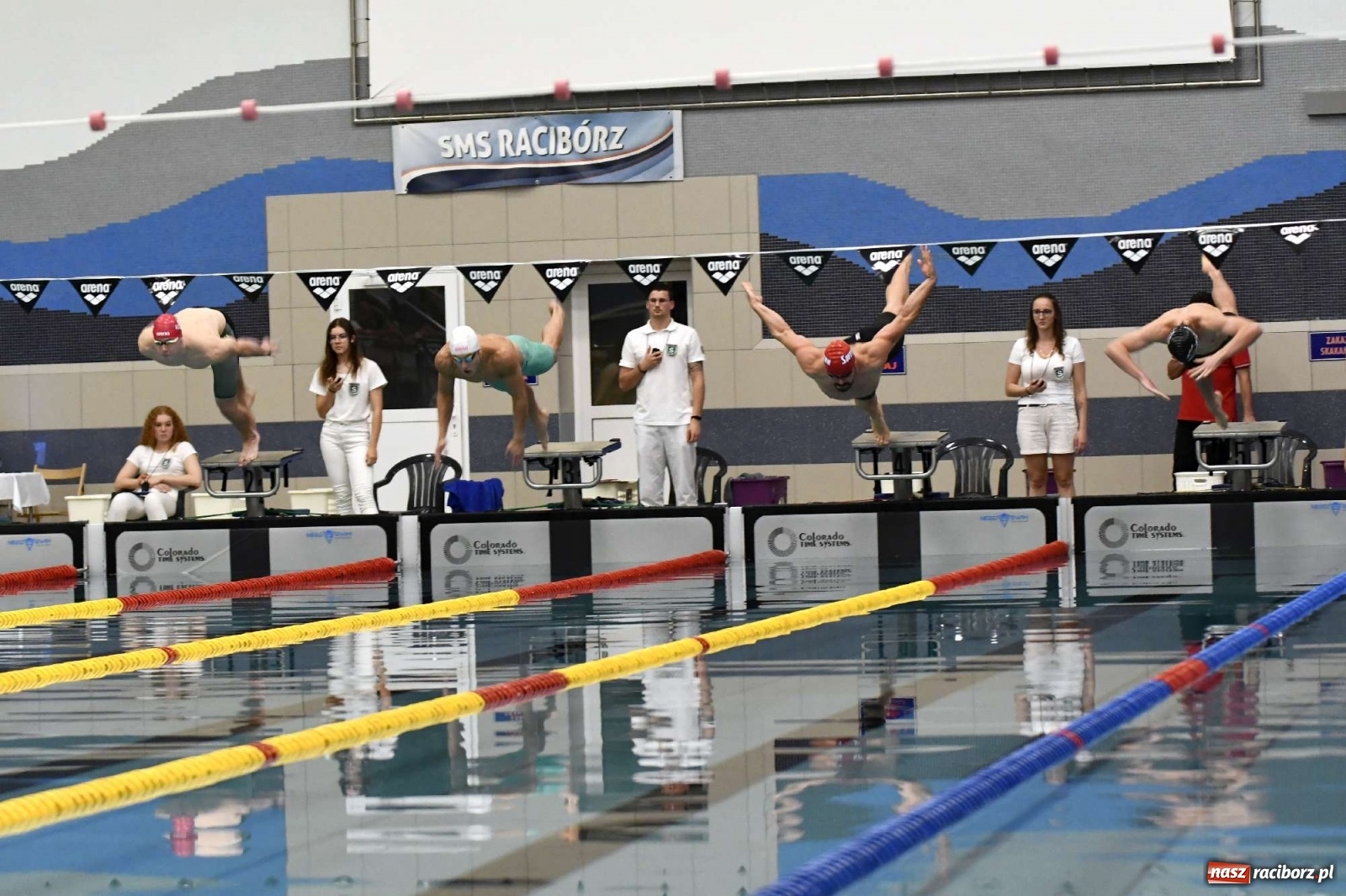 Zdjęcie w galerii na portalu naszraciborz.pl: Pływackie sprinty na pływalni ZSOMS [FOTO i WIDEO] wiadomości z regionu
