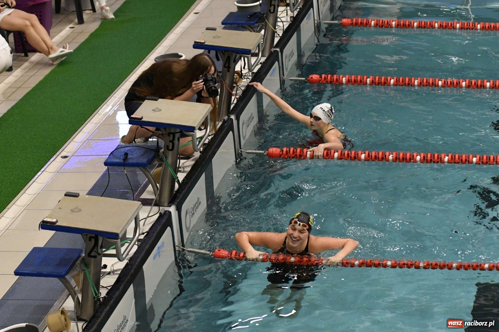 Zdjęcie w galerii na portalu naszraciborz.pl: Pływackie sprinty na pływalni ZSOMS [FOTO i WIDEO] wiadomości z regionu