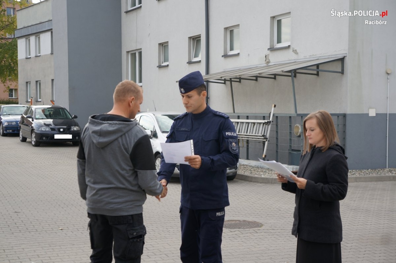 Zdjęcie w galerii na portalu naszraciborz.pl: EGIDA-21. Komenda policji w Raciborzu przeznaczona militaryzacji! Rezerwiści wezwani na ćwiczenia wiadomości z regionu