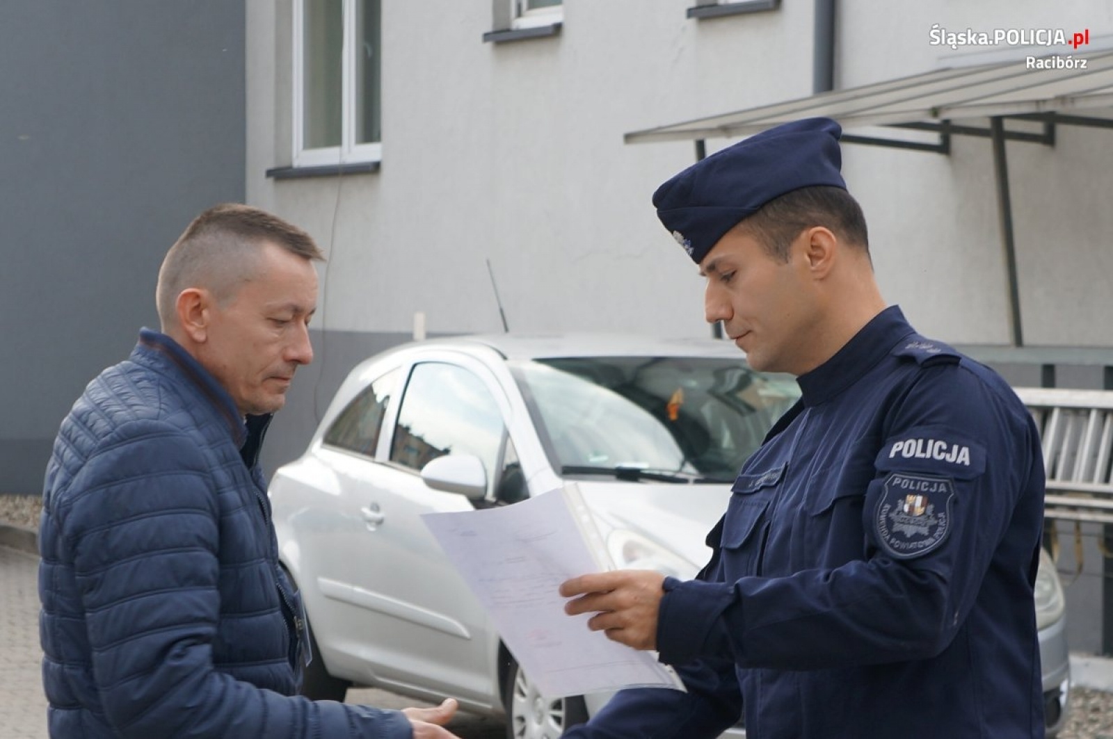 Zdjęcie w galerii na portalu naszraciborz.pl: EGIDA-21. Komenda policji w Raciborzu przeznaczona militaryzacji! Rezerwiści wezwani na ćwiczenia wiadomości z regionu