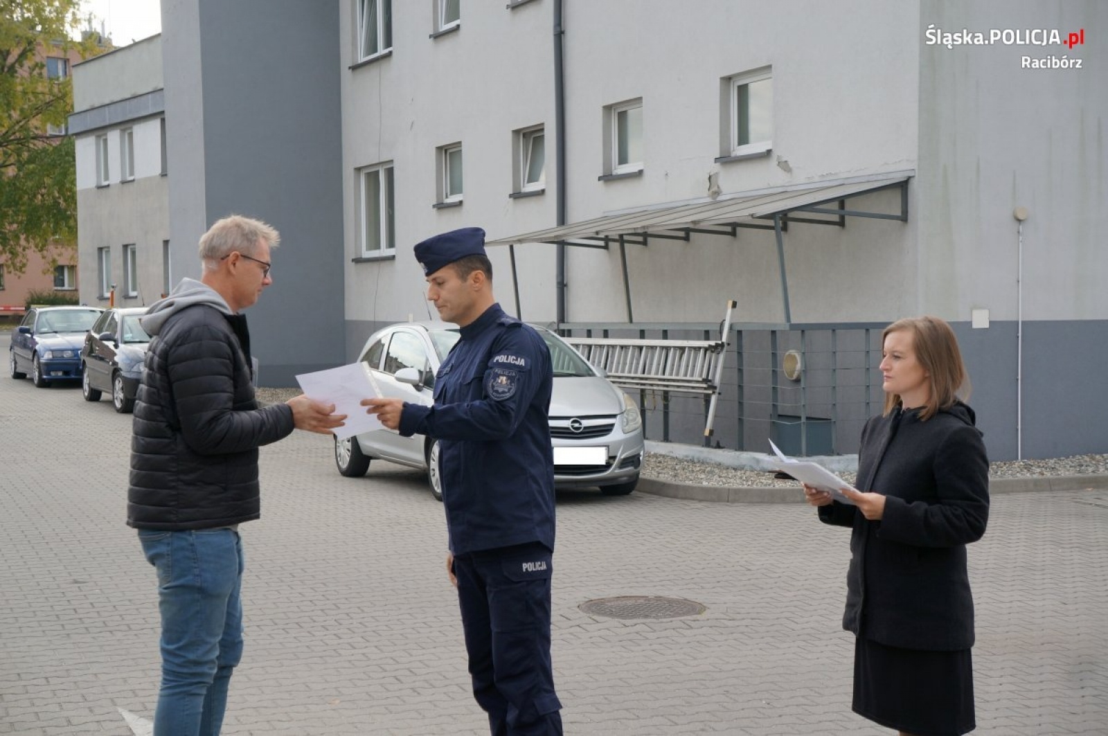 Zdjęcie w galerii na portalu naszraciborz.pl: EGIDA-21. Komenda policji w Raciborzu przeznaczona militaryzacji! Rezerwiści wezwani na ćwiczenia wiadomości z regionu