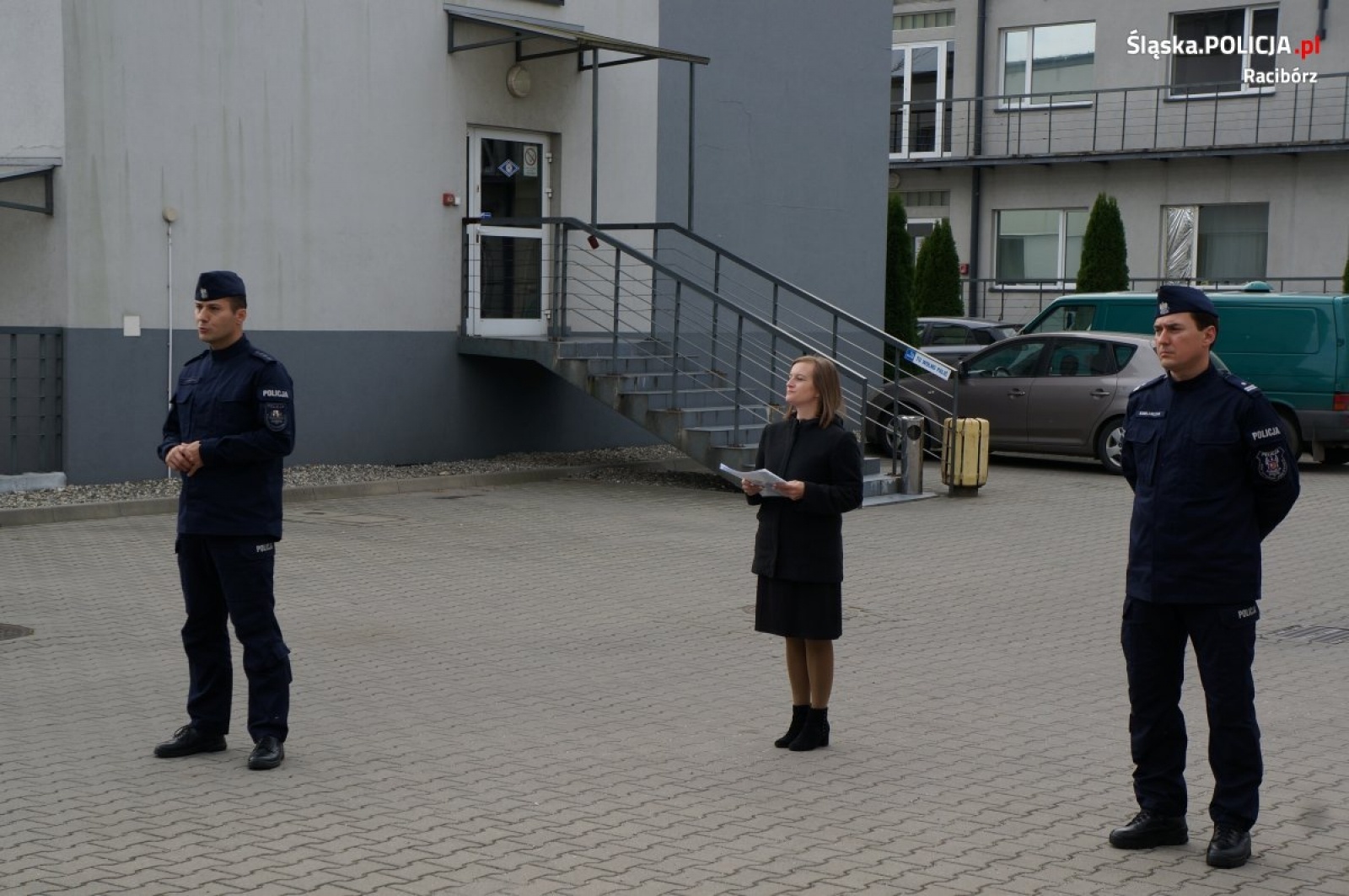 Zdjęcie w galerii na portalu naszraciborz.pl: EGIDA-21. Komenda policji w Raciborzu przeznaczona militaryzacji! Rezerwiści wezwani na ćwiczenia wiadomości z regionu