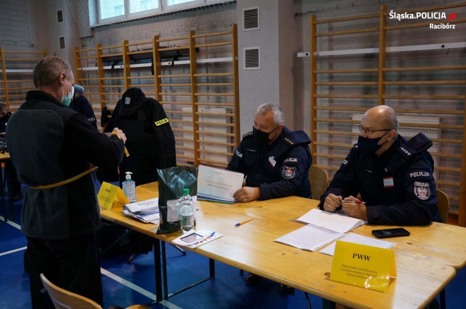 Zdjęcie w galerii na portalu naszraciborz.pl: EGIDA-21. Komenda policji w Raciborzu przeznaczona militaryzacji! Rezerwiści wezwani na ćwiczenia wiadomości z regionu