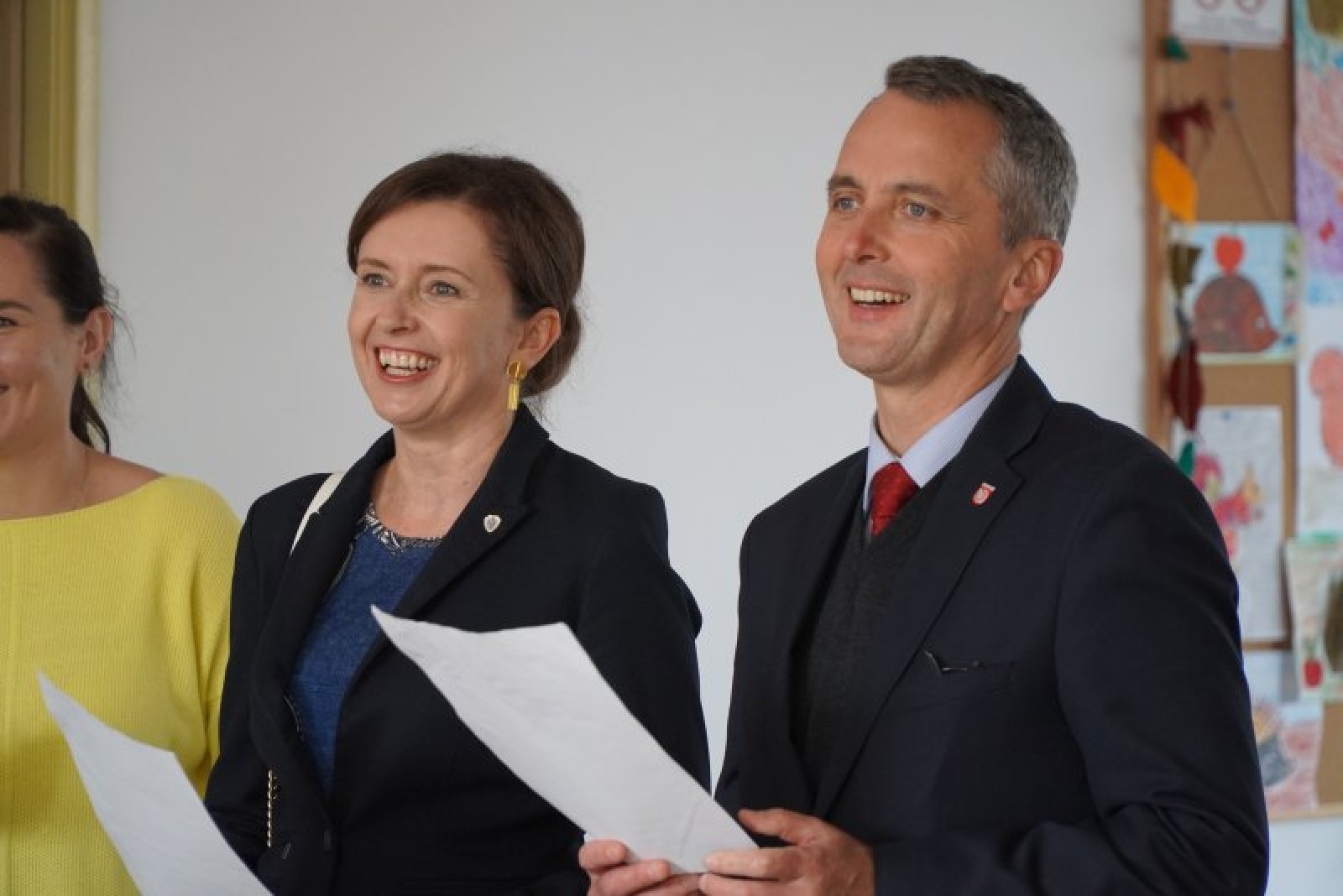 Zdjęcie w galerii na portalu naszraciborz.pl: Senatorsko-prezydencka wizyta w Dziennym Domu Pomocy Społecznej [FOTO] wiadomości z regionu