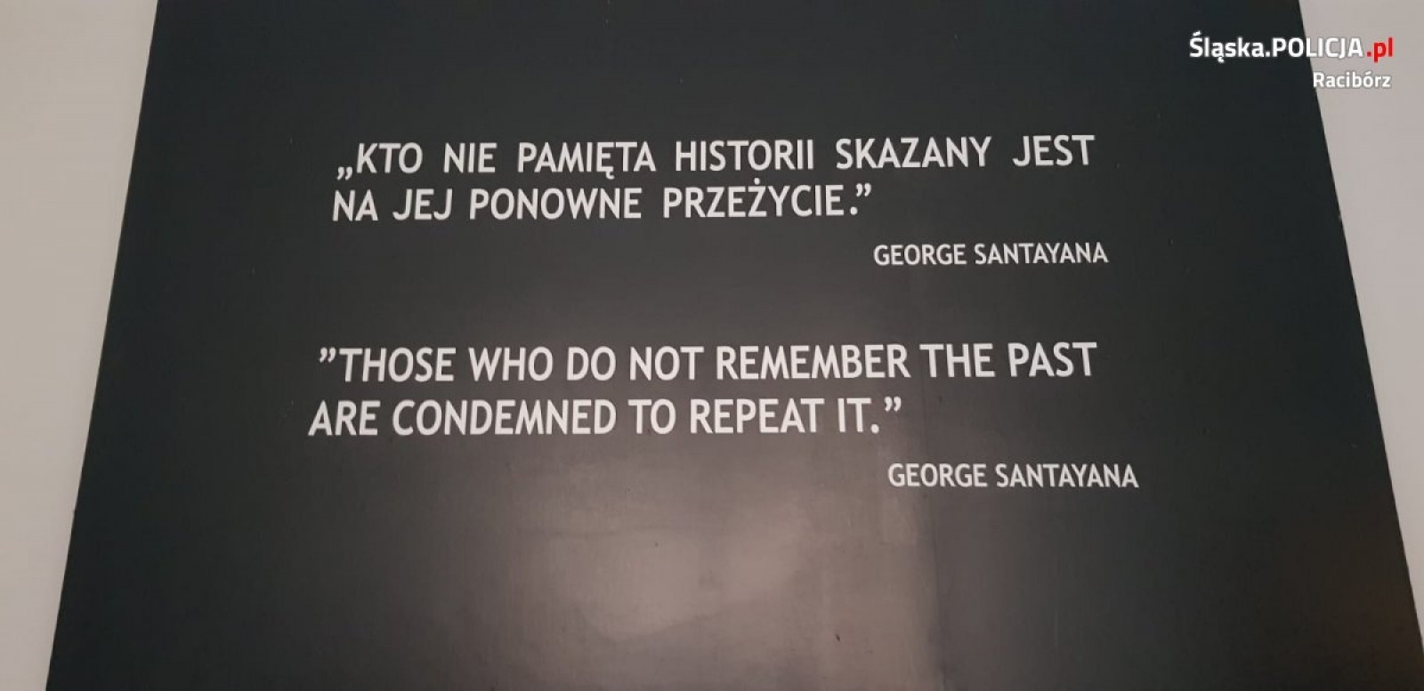 Zdjęcie w galerii na portalu naszraciborz.pl: Raciborscy policjanci i uczniowie przeciw mowie nienawiści wiadomości z regionu