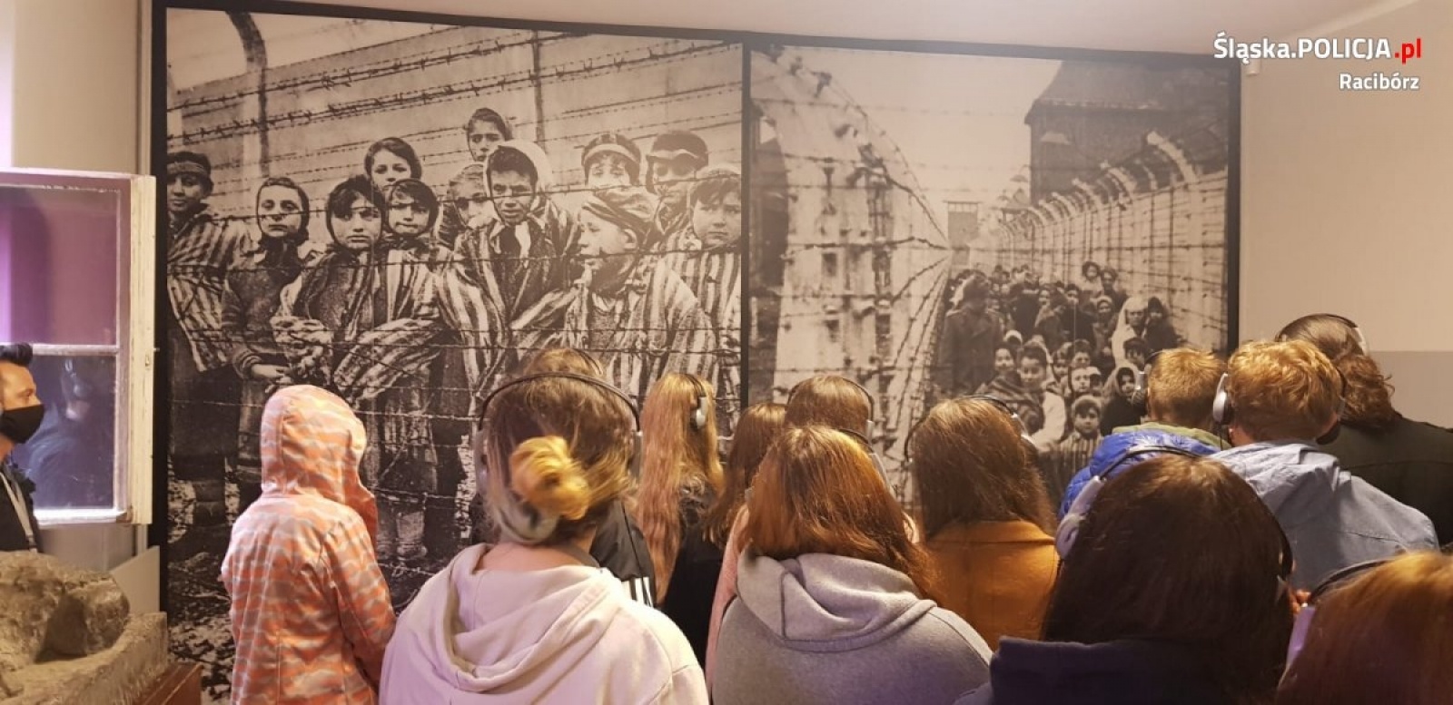 Zdjęcie w galerii na portalu naszraciborz.pl: Raciborscy policjanci i uczniowie przeciw mowie nienawiści wiadomości z regionu