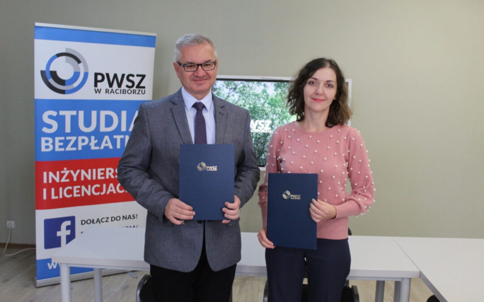 Zdjęcie w galerii na portalu naszraciborz.pl: PWSZ Racibórz rozpoczęła współpracę z Arboretum Bramy Morawskiej wiadomości z regionu