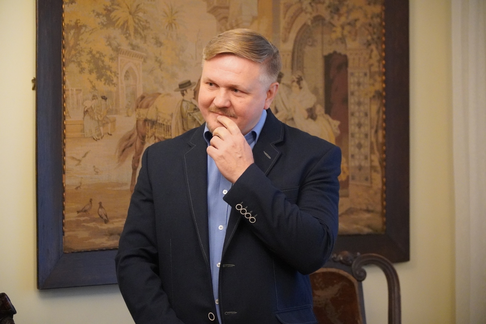 Zdjęcie w galerii na portalu naszraciborz.pl: Romuald Turakiewicz oficjalnie przywitany jako dyrektor Muzeum wiadomości z regionu