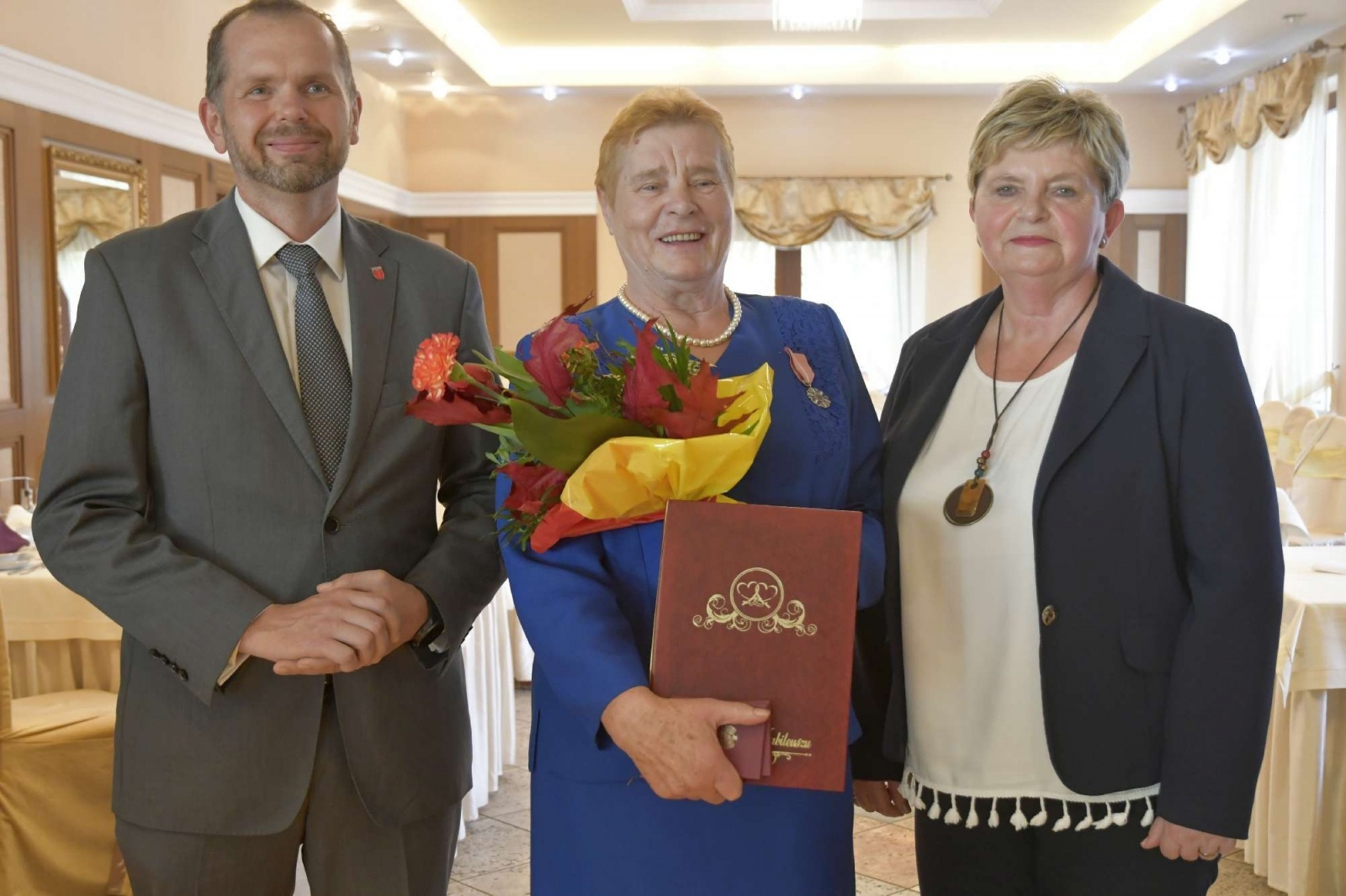 Zdjęcie w galerii na portalu naszraciborz.pl: Złote gody małżeńskie w gminie Krzanowice [FOTO i WIDEO] wiadomości z regionu