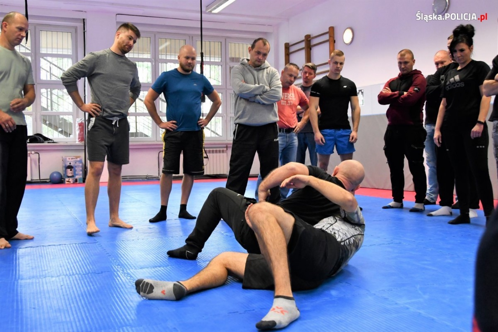 Zdjęcie w galerii na portalu naszraciborz.pl: Instruktorzy technik i taktyki interwencji przeszli szkolenie wiadomości z regionu