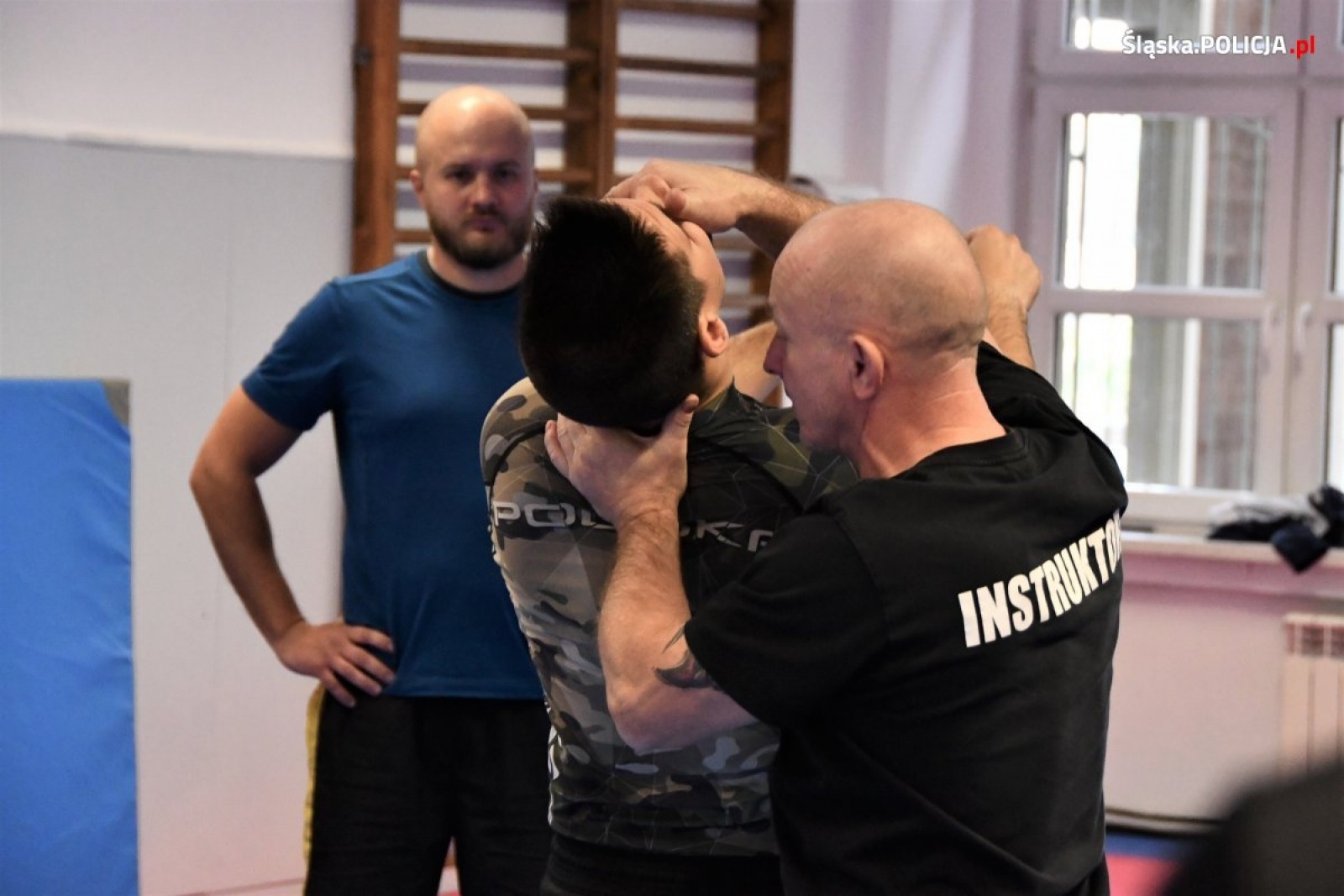Zdjęcie w galerii na portalu naszraciborz.pl: Instruktorzy technik i taktyki interwencji przeszli szkolenie wiadomości z regionu