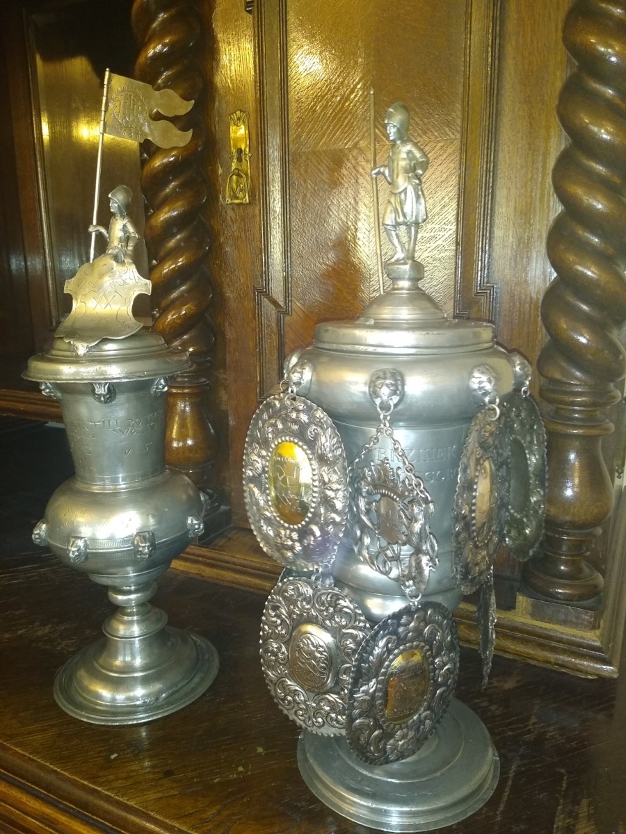 Zdjęcie w galerii na portalu naszraciborz.pl: Cechowe wilkomy wróciły do Muzeum wiadomości z regionu