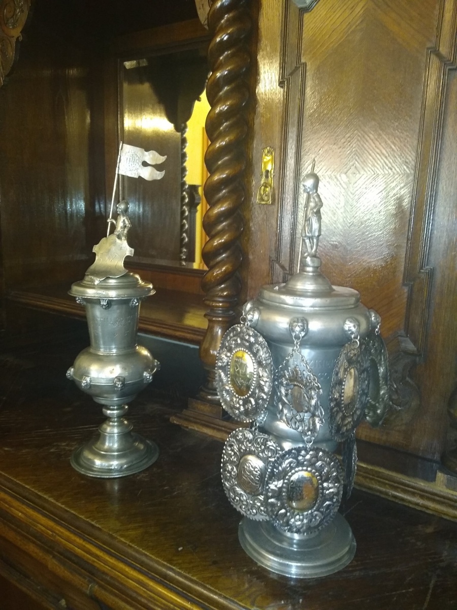 Zdjęcie w galerii na portalu naszraciborz.pl: Cechowe wilkomy wróciły do Muzeum wiadomości z regionu