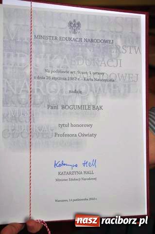 Zdjęcie w galerii na portalu naszraciborz.pl: W zawodzie dotknęłam już ściany... wiadomości z regionu