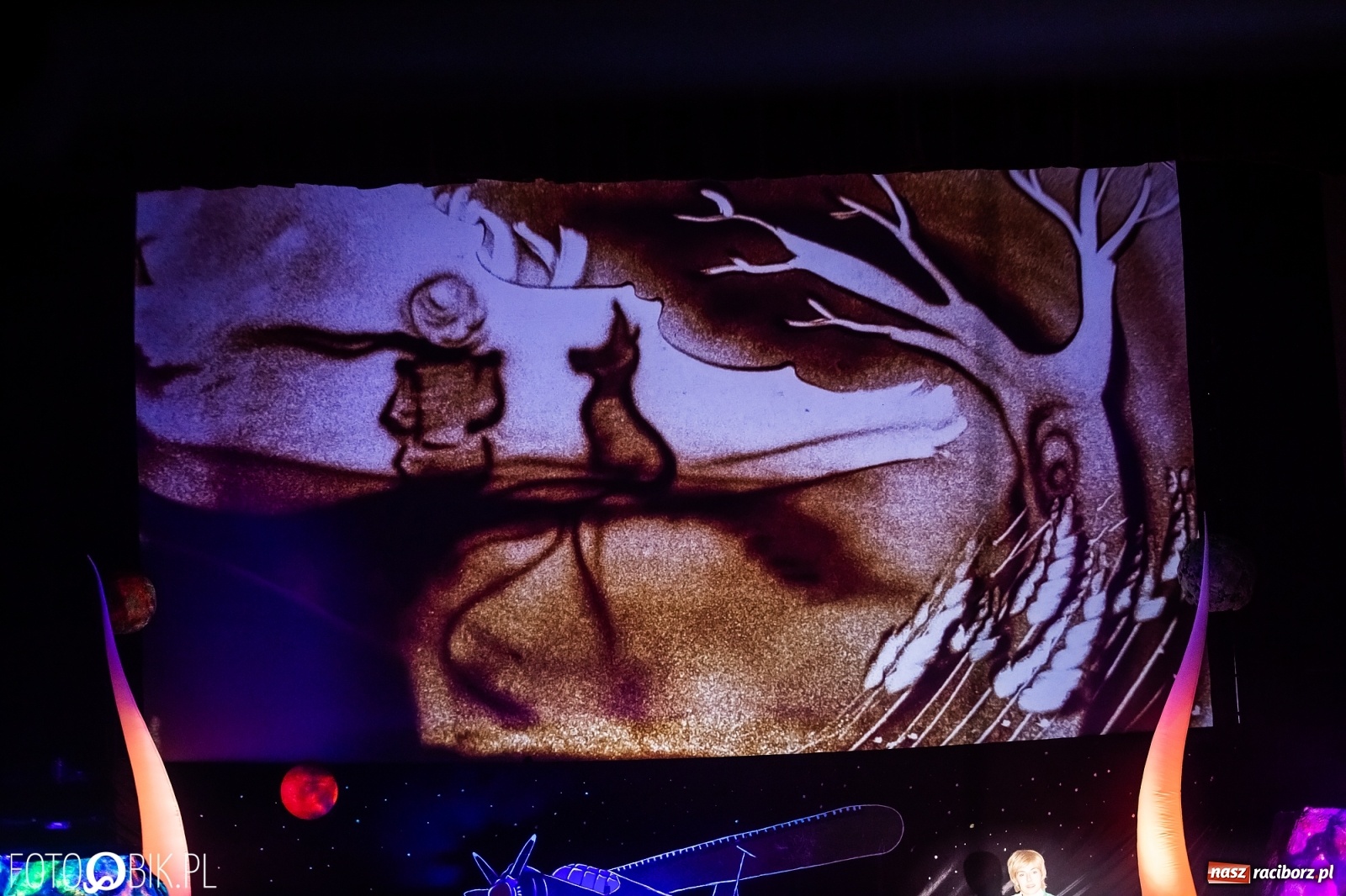 Zdjęcie w galerii na portalu naszraciborz.pl: Mały Książę - wyjątkowy spektakl w RCK wiadomości z regionu