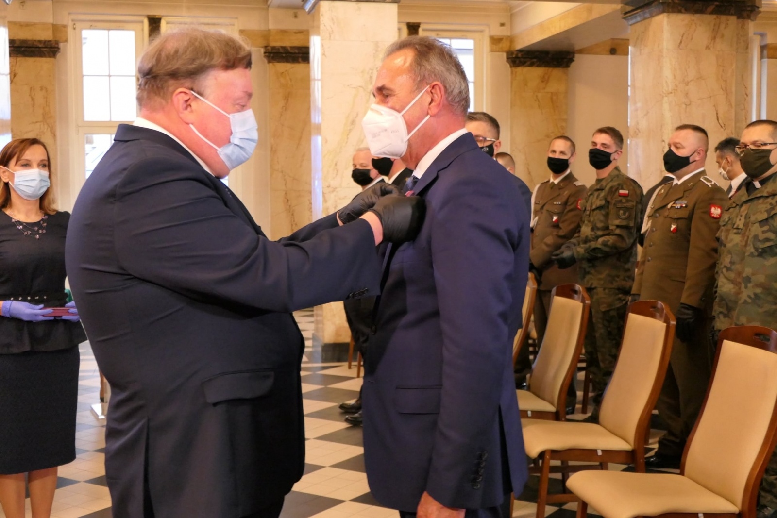 Zdjęcie w galerii na portalu naszraciborz.pl: Odznaczenia dla zasłużonych, w tym raciborzan wiadomości z regionu