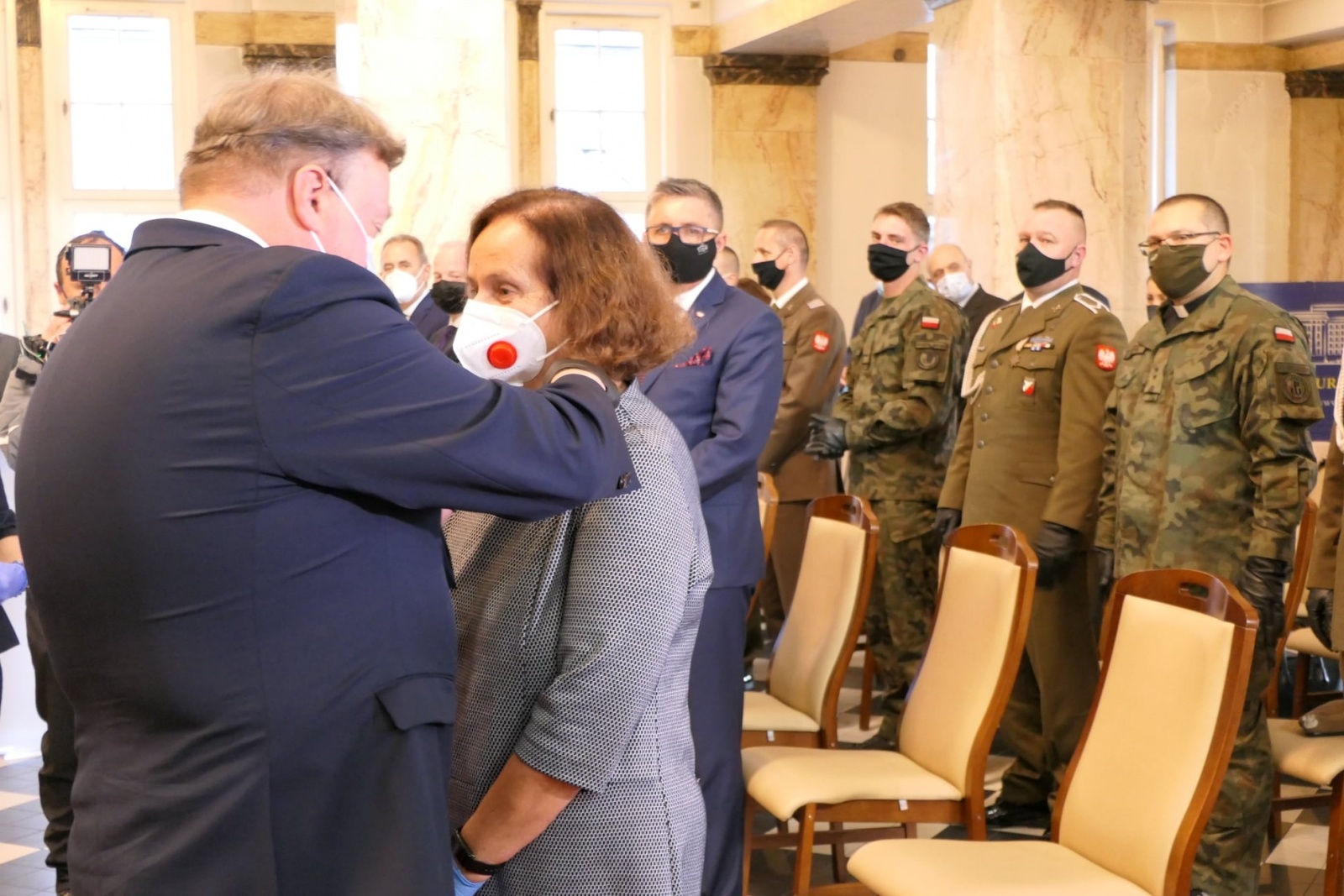 Zdjęcie w galerii na portalu naszraciborz.pl: Odznaczenia dla zasłużonych, w tym raciborzan wiadomości z regionu