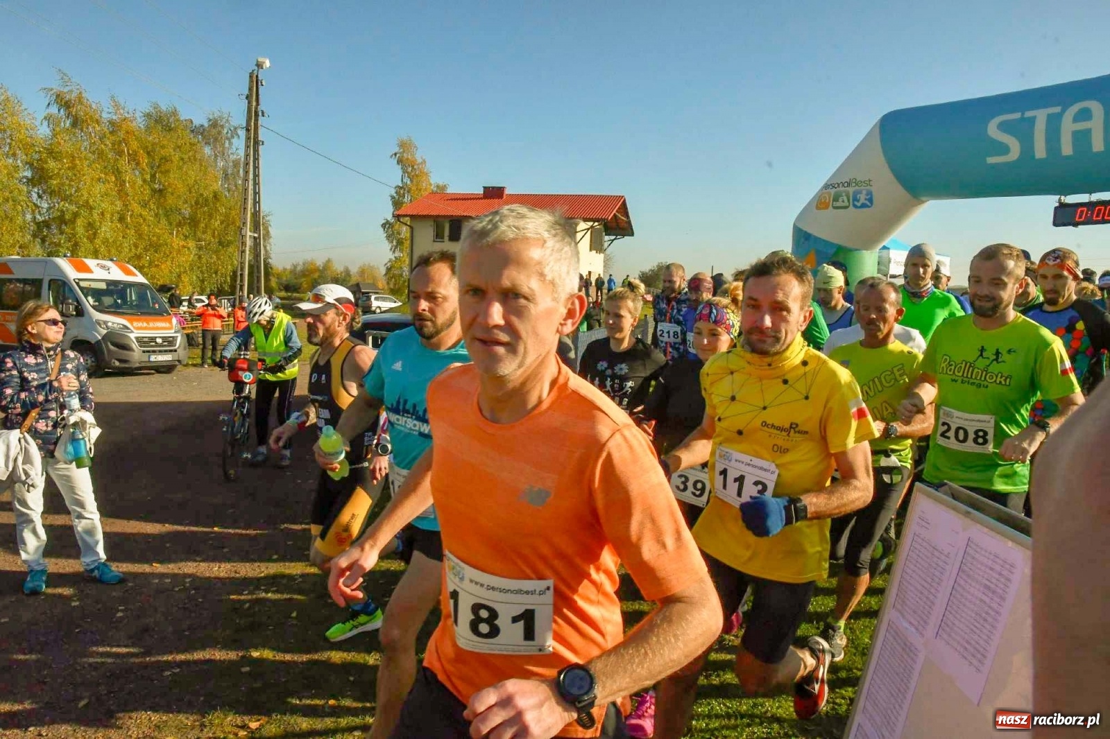 Zdjęcie w galerii na portalu naszraciborz.pl: Półmaraton po wałach - od Bukowa do Raciborza [FOTO i WIDEO] wiadomości z regionu