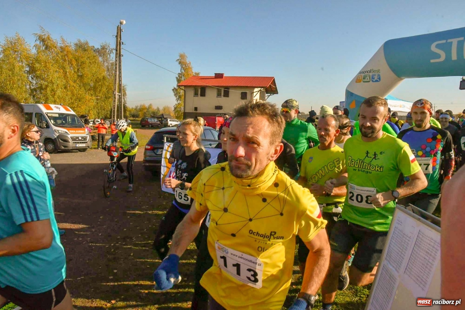 Zdjęcie w galerii na portalu naszraciborz.pl: Półmaraton po wałach - od Bukowa do Raciborza [FOTO i WIDEO] wiadomości z regionu
