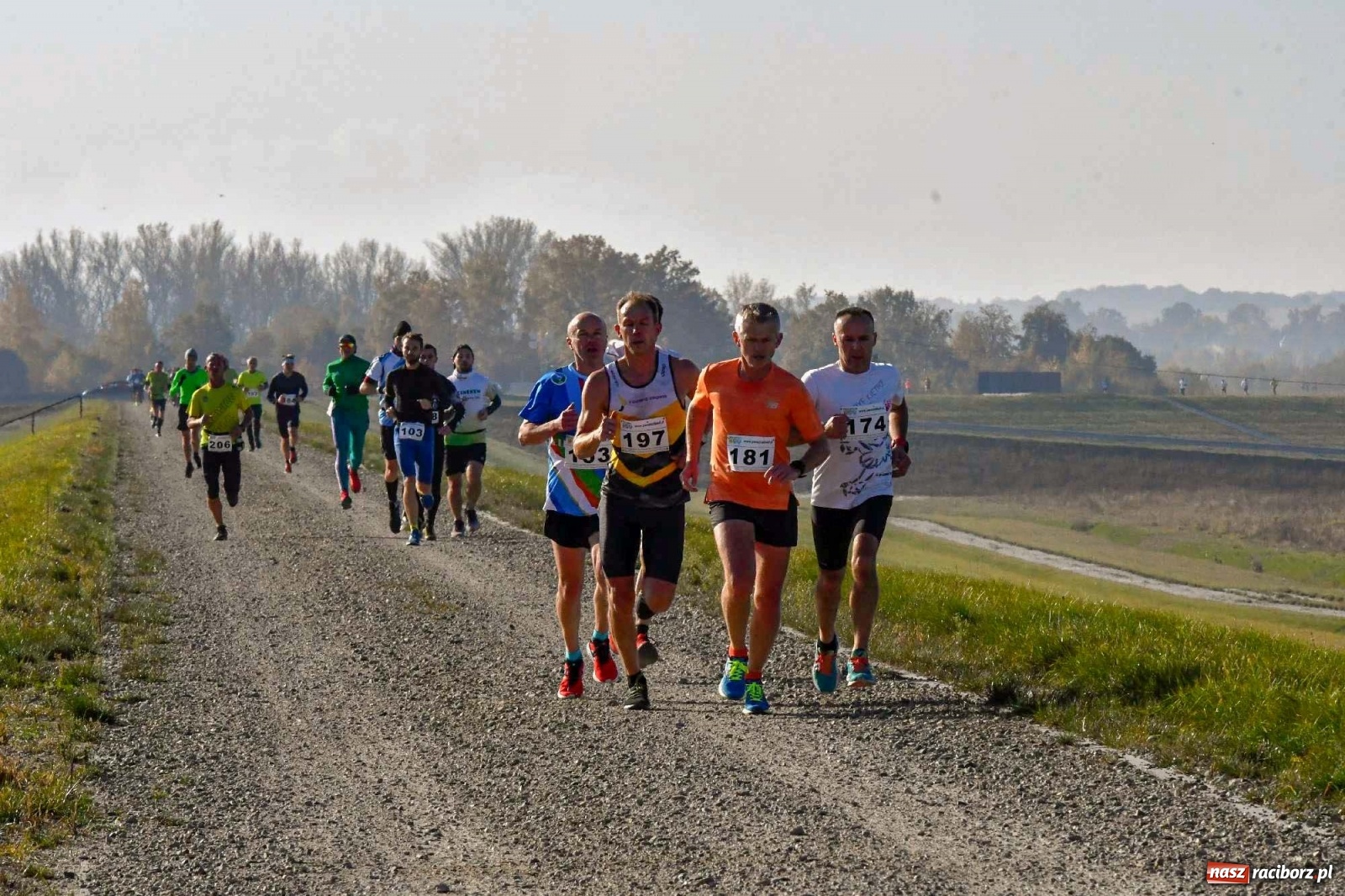 Zdjęcie w galerii na portalu naszraciborz.pl: Półmaraton po wałach - od Bukowa do Raciborza [FOTO i WIDEO] wiadomości z regionu
