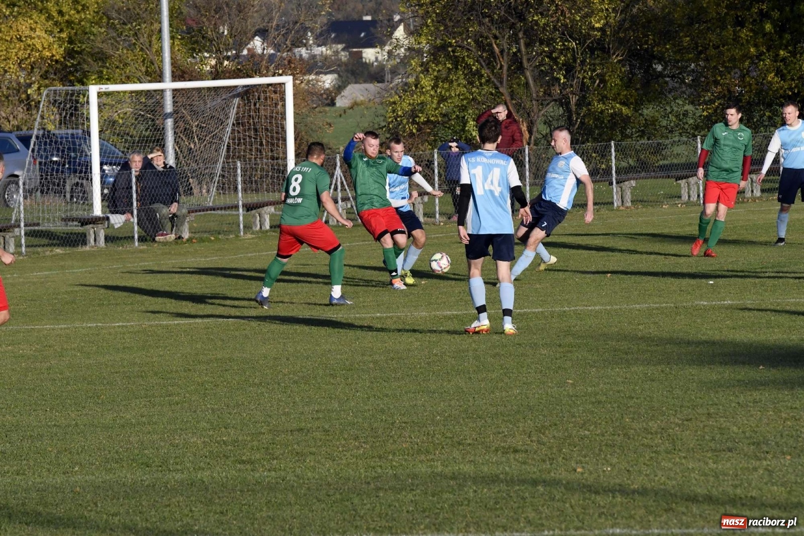 Zdjęcie w galerii na portalu naszraciborz.pl: Kornowac odprawił z kwitkiem Pawłów wiadomości z regionu