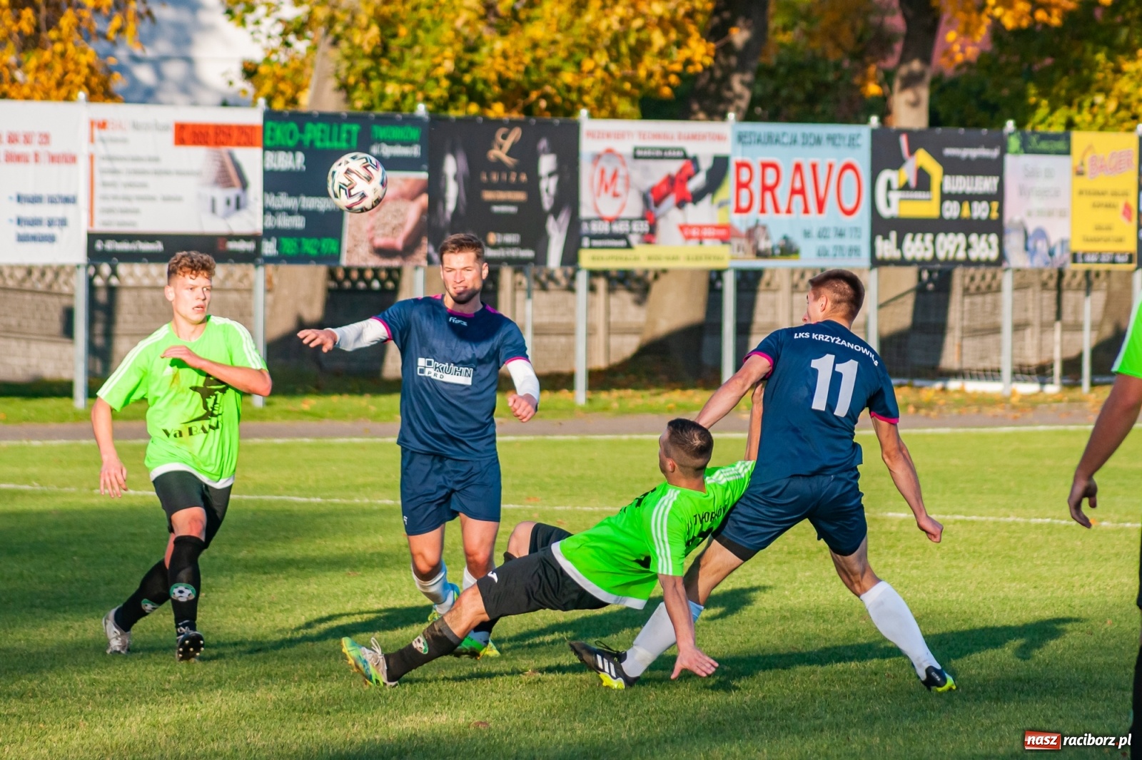Zdjęcie w galerii na portalu naszraciborz.pl: Klasa okręgowa. LKS Tworków wiedzie prym w Gminie Krzyżanowice [FOTO] wiadomości z regionu