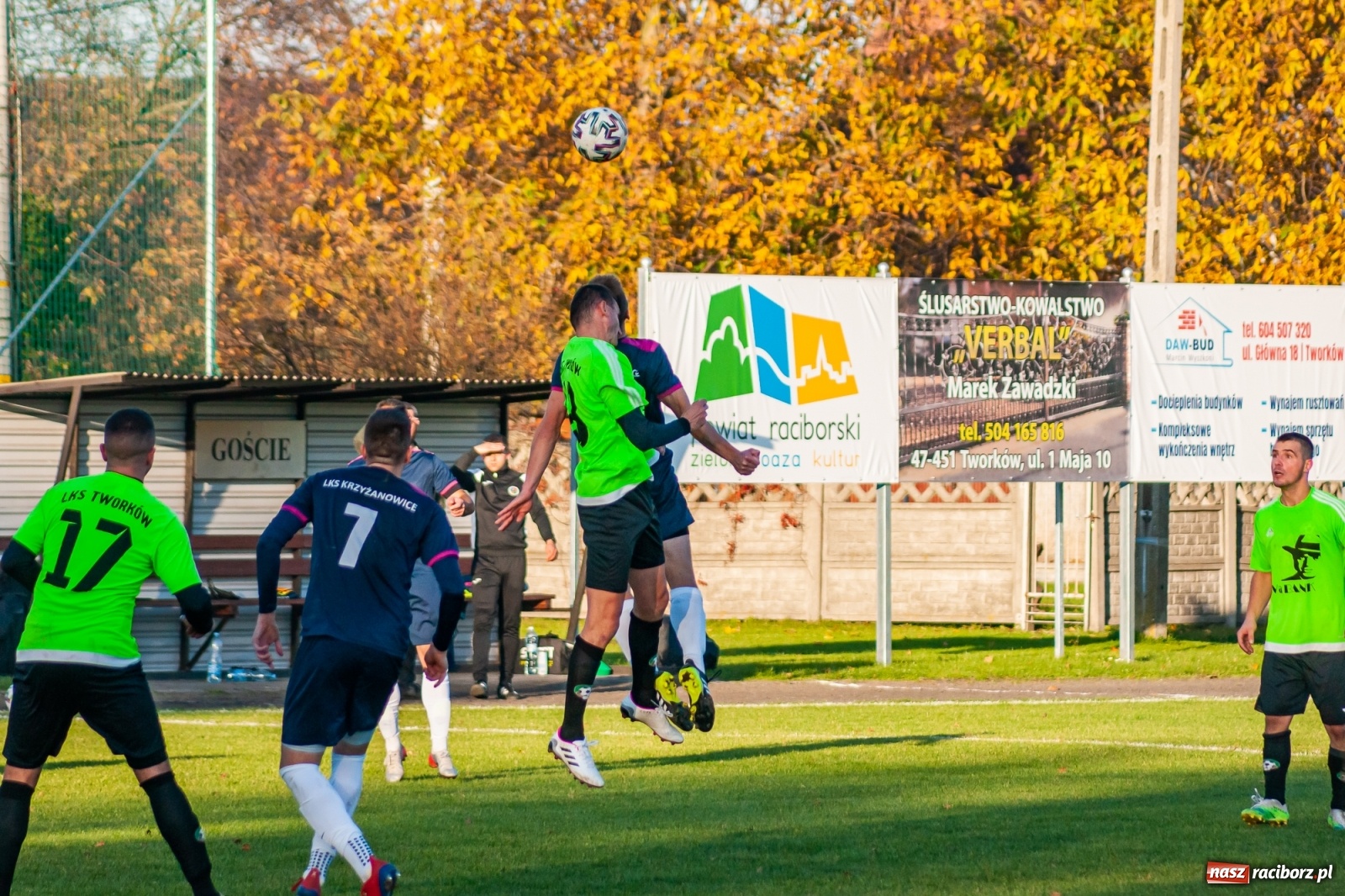 Zdjęcie w galerii na portalu naszraciborz.pl: Klasa okręgowa. LKS Tworków wiedzie prym w Gminie Krzyżanowice [FOTO] wiadomości z regionu