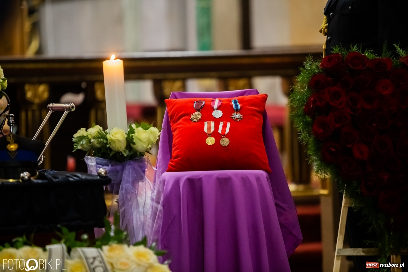 Zdjęcie w galerii na portalu naszraciborz.pl: Ostatnie pożegnanie radnego Stanisława Borowika [FOTO i WIDEO] wiadomości z regionu