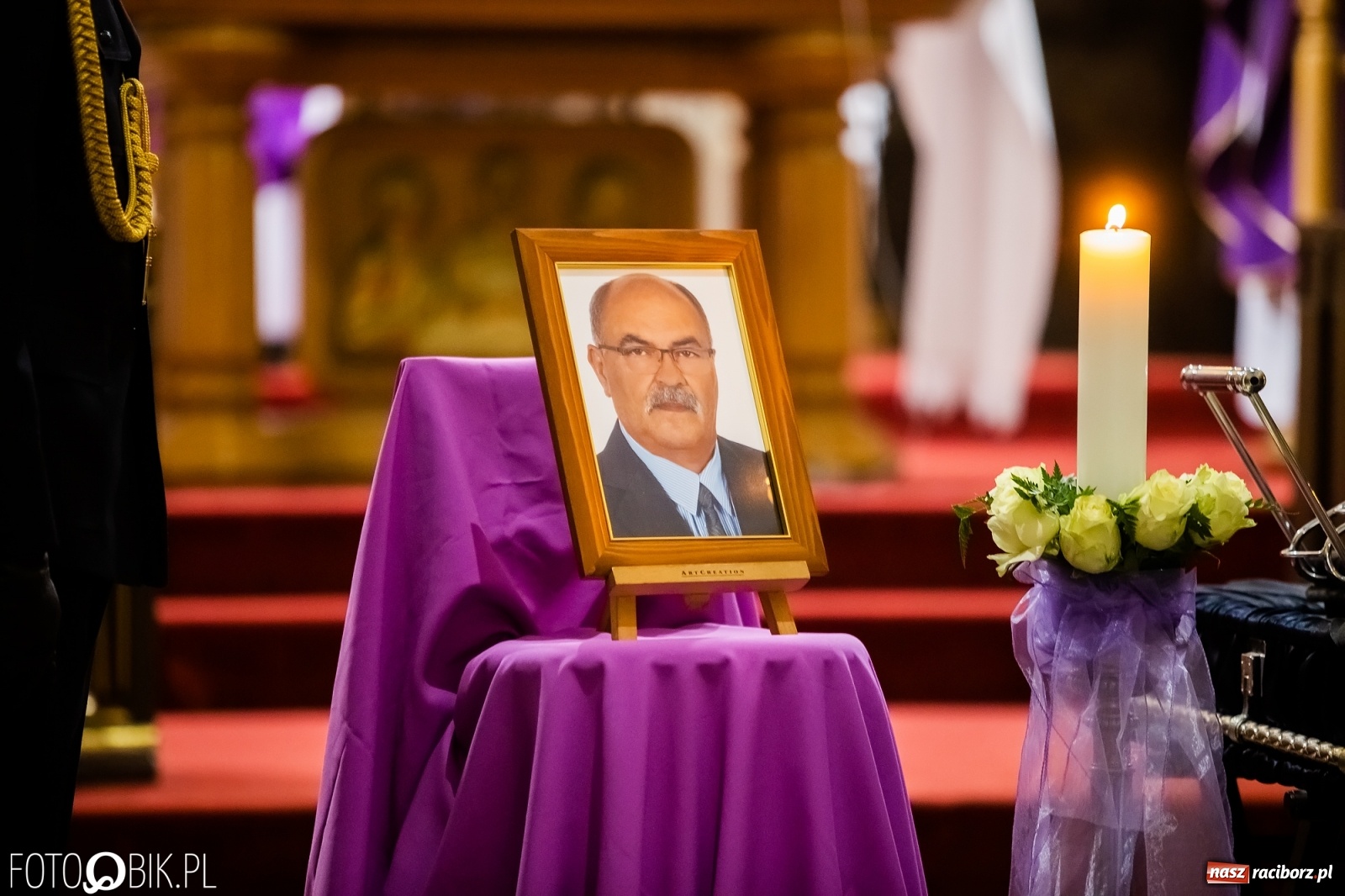 Zdjęcie w galerii na portalu naszraciborz.pl: Ostatnie pożegnanie radnego Stanisława Borowika [FOTO i WIDEO] wiadomości z regionu