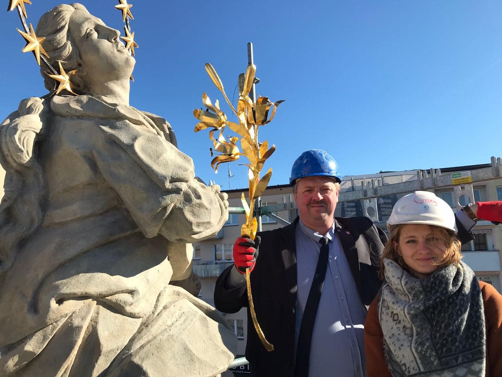 Zdjęcie w galerii na portalu naszraciborz.pl: Kolumna jak nowa. Bezcenny zabytek znów błyszczy wiadomości z regionu