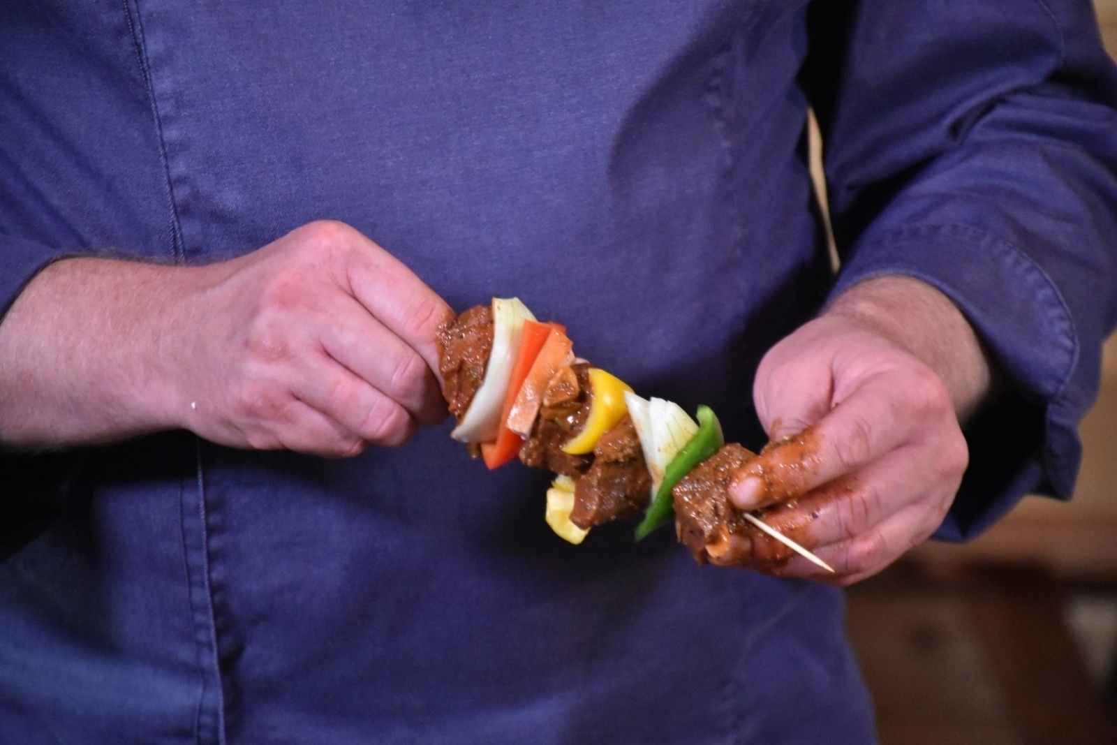 Zdjęcie w galerii na portalu naszraciborz.pl: Dziczyzna z Remigiuszem Rączką w bieńkowickiej leśniczówce wiadomości z regionu