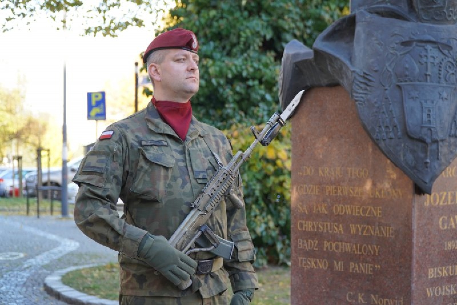 Zdjęcie w galerii na portalu naszraciborz.pl: Połączył ich Gowin. Wiceminister obrony gościem prezydenta Raciborza wiadomości z regionu