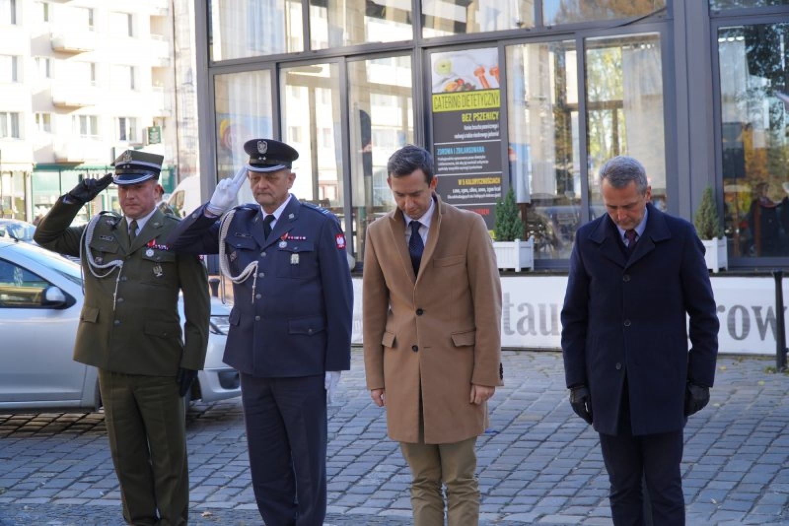 Zdjęcie w galerii na portalu naszraciborz.pl: Połączył ich Gowin. Wiceminister obrony gościem prezydenta Raciborza wiadomości z regionu