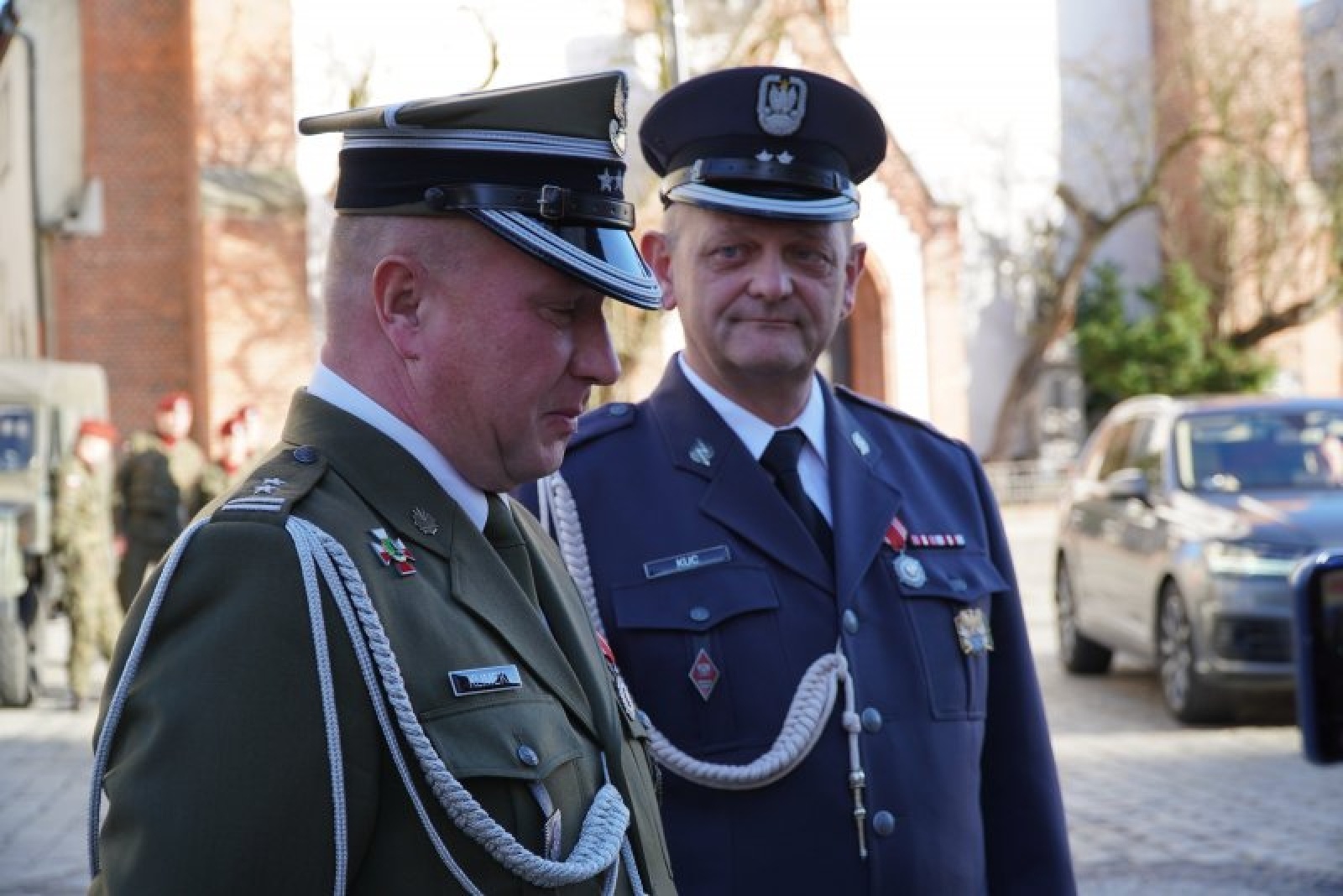 Zdjęcie w galerii na portalu naszraciborz.pl: Połączył ich Gowin. Wiceminister obrony gościem prezydenta Raciborza wiadomości z regionu