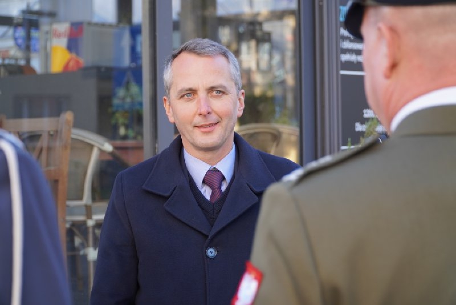 Zdjęcie w galerii na portalu naszraciborz.pl: Połączył ich Gowin. Wiceminister obrony gościem prezydenta Raciborza wiadomości z regionu