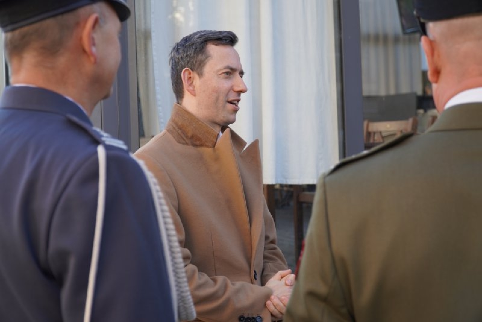 Zdjęcie w galerii na portalu naszraciborz.pl: Połączył ich Gowin. Wiceminister obrony gościem prezydenta Raciborza wiadomości z regionu