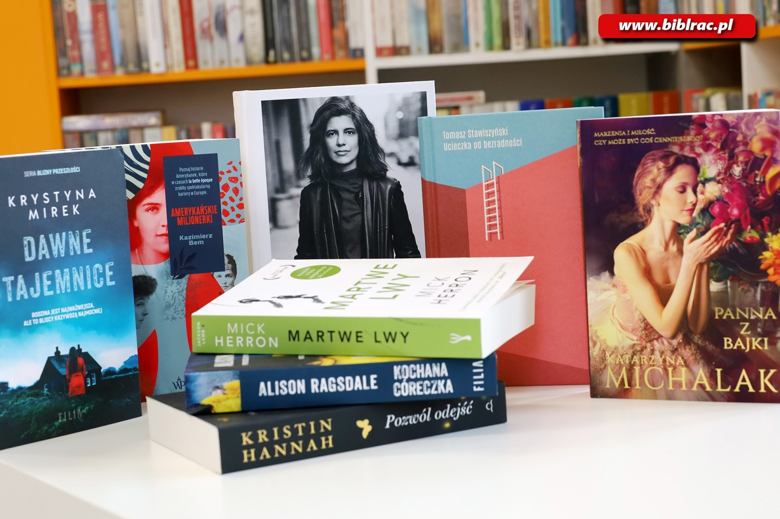 Zdjęcie w galerii na portalu naszraciborz.pl: Nowości w bibliotece - Kirstin Hannah i Katarzyna Michalak wiadomości z regionu