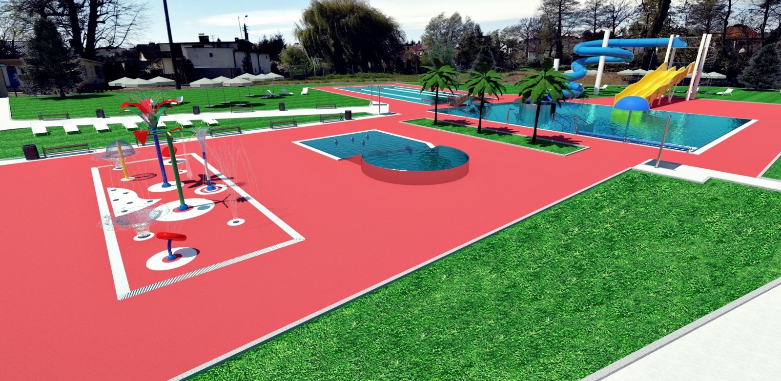 Zdjęcie w galerii na portalu naszraciborz.pl: Tworków będzie miał nowoczesne kąpielisko. Ruszył przetarg [WIZUALIZACJE] wiadomości z regionu