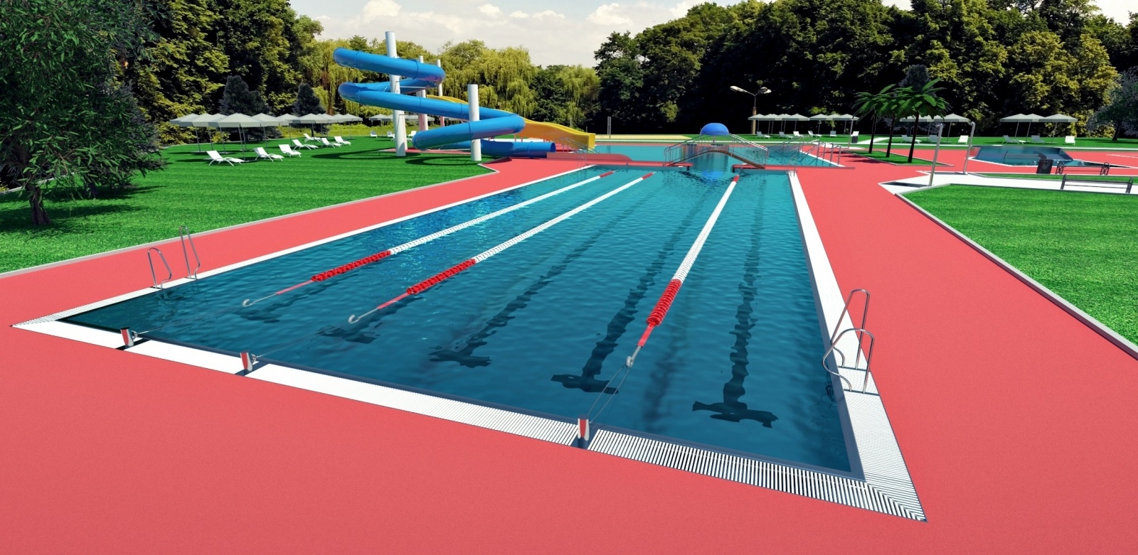 Zdjęcie w galerii na portalu naszraciborz.pl: Tworków będzie miał nowoczesne kąpielisko. Ruszył przetarg [WIZUALIZACJE] wiadomości z regionu