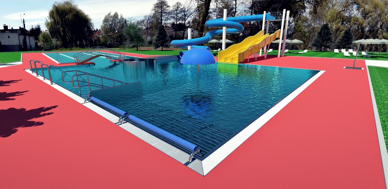 Zdjęcie w galerii na portalu naszraciborz.pl: Tworków będzie miał nowoczesne kąpielisko. Ruszył przetarg [WIZUALIZACJE] wiadomości z regionu