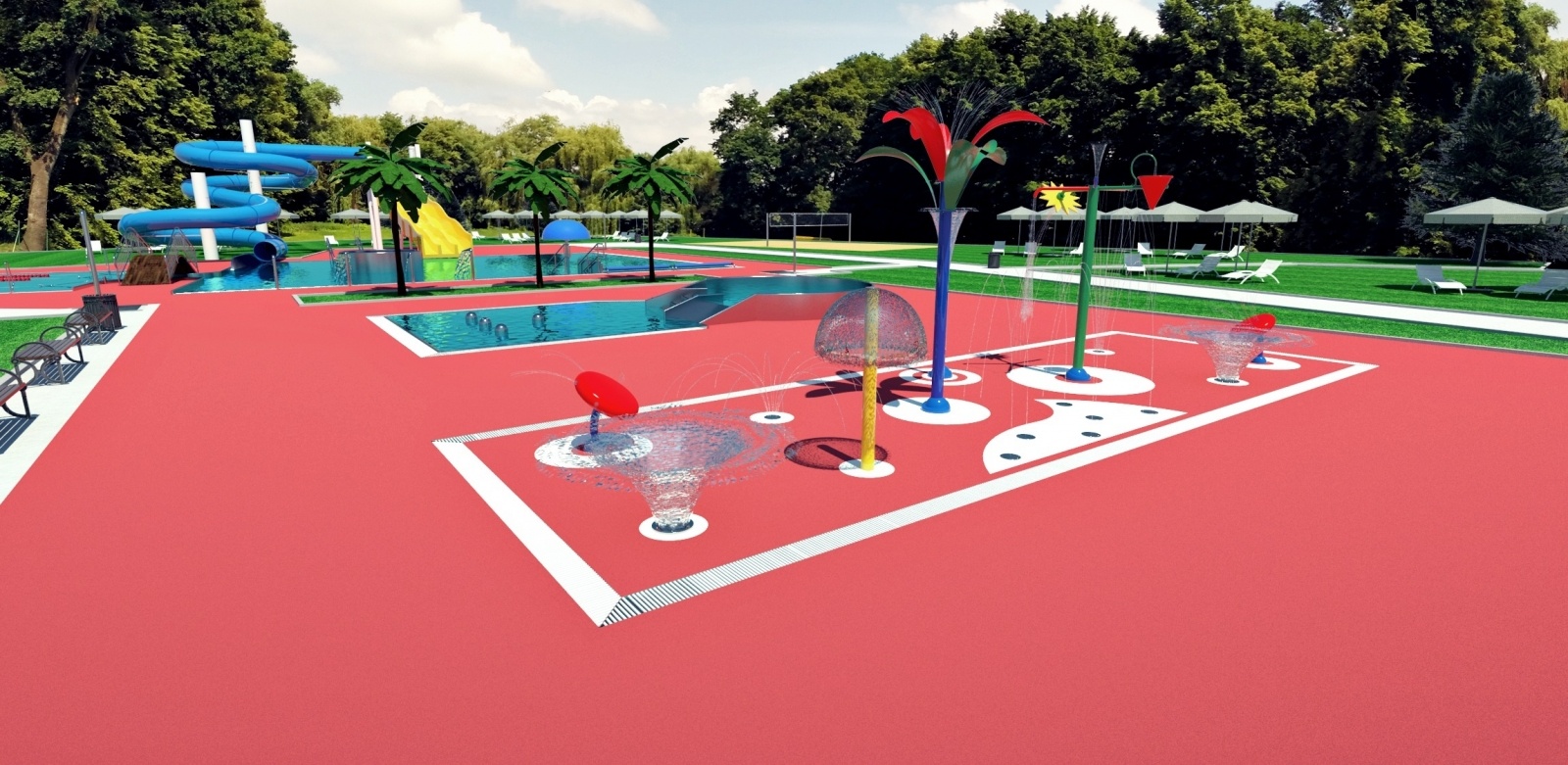 Zdjęcie w galerii na portalu naszraciborz.pl: Tworków będzie miał nowoczesne kąpielisko. Ruszył przetarg [WIZUALIZACJE] wiadomości z regionu