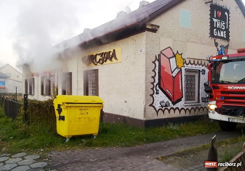 Zdjęcie w galerii na portalu naszraciborz.pl: Włamanie i pożar w BajaBongo wiadomości z regionu