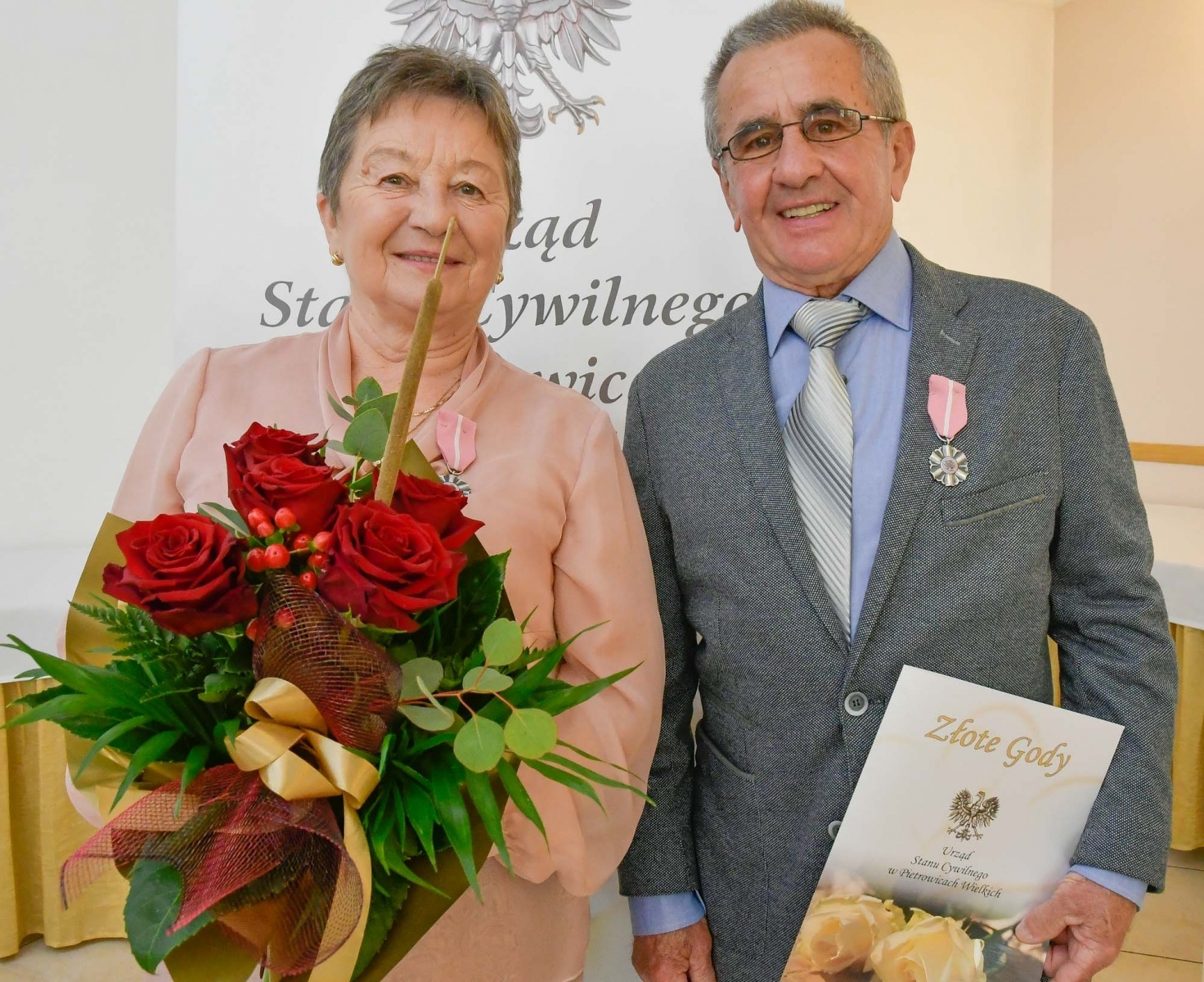 Zdjęcie w galerii na portalu naszraciborz.pl: Przeżyli wspólnie pół wieku. Jubileusze małżeńskie w Pietrowicach Wielkich wiadomości z regionu