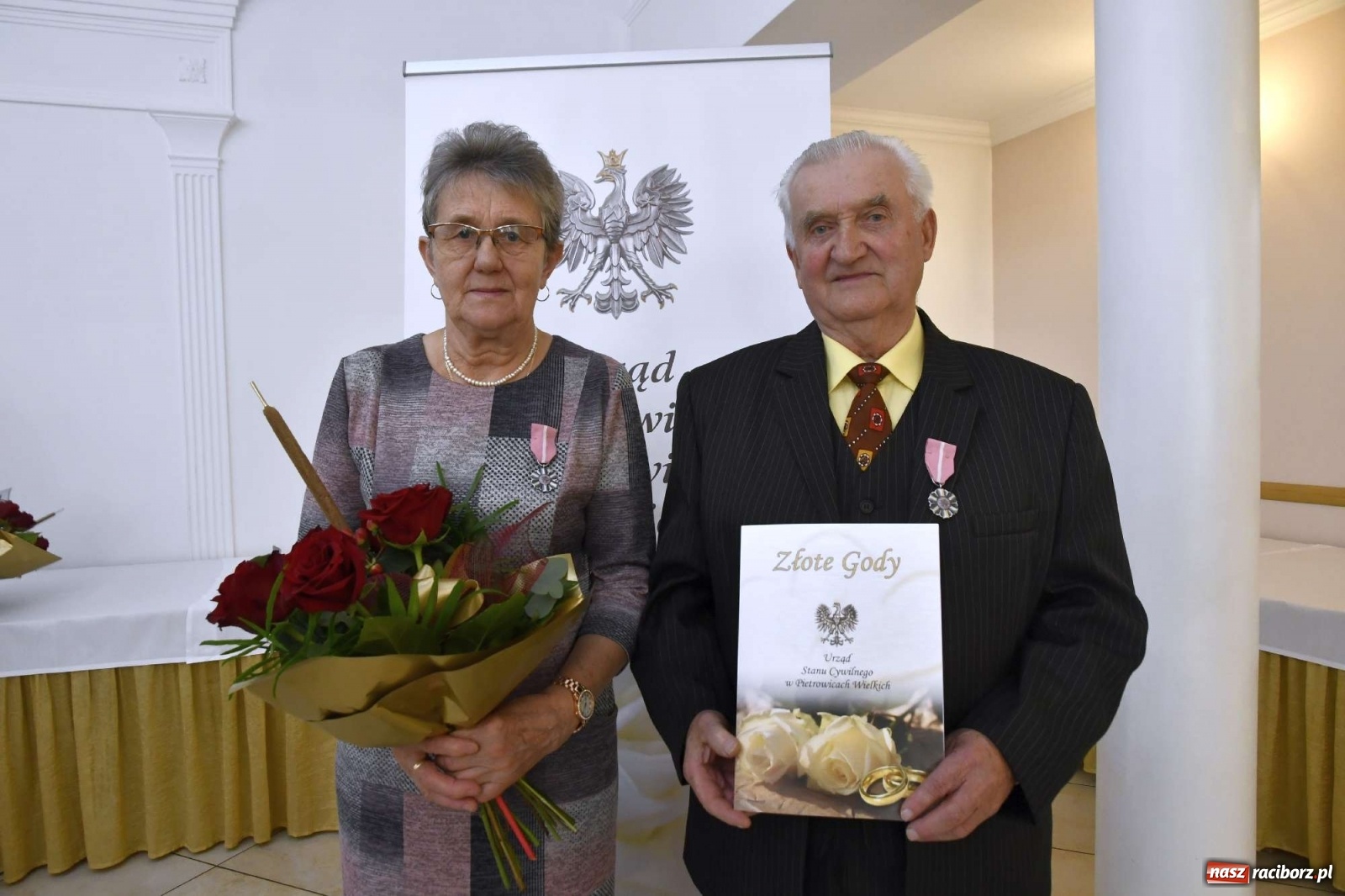 Zdjęcie w galerii na portalu naszraciborz.pl: Przeżyli wspólnie pół wieku. Jubileusze małżeńskie w Pietrowicach Wielkich wiadomości z regionu