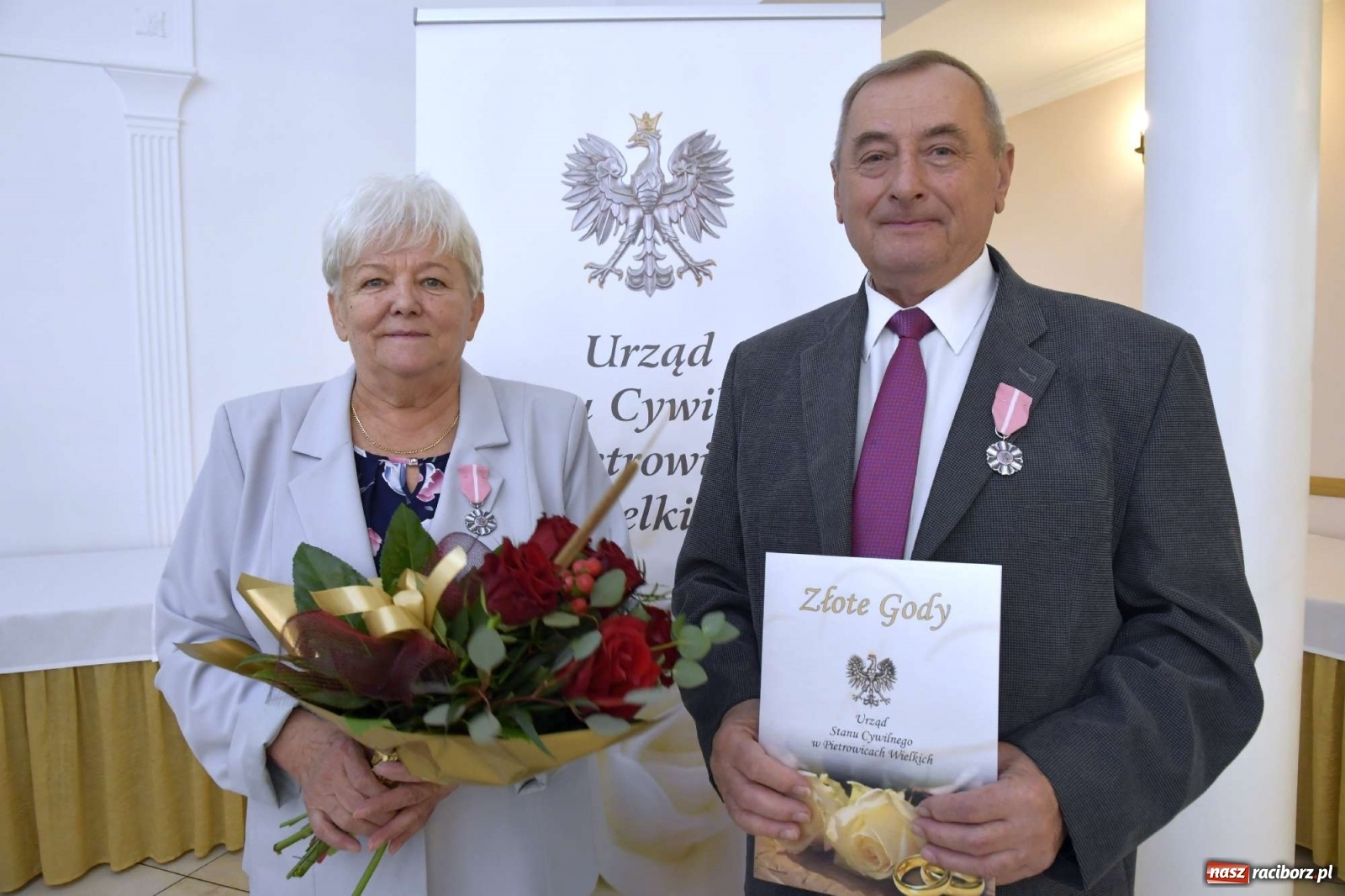 Zdjęcie w galerii na portalu naszraciborz.pl: Przeżyli wspólnie pół wieku. Jubileusze małżeńskie w Pietrowicach Wielkich wiadomości z regionu