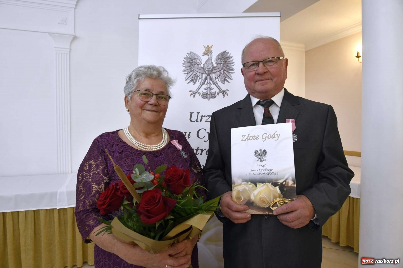 Zdjęcie w galerii na portalu naszraciborz.pl: Przeżyli wspólnie pół wieku. Jubileusze małżeńskie w Pietrowicach Wielkich wiadomości z regionu