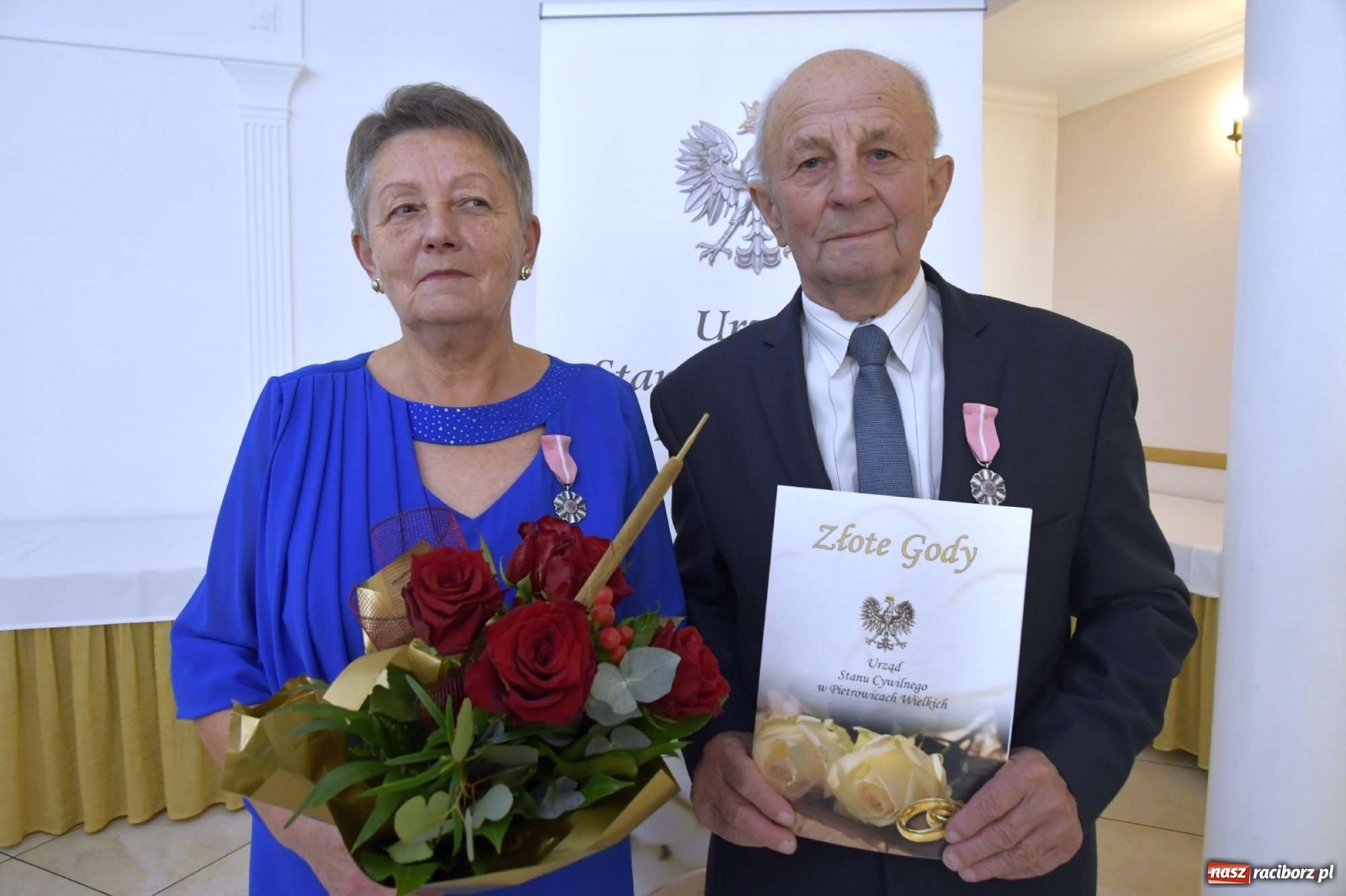 Zdjęcie w galerii na portalu naszraciborz.pl: Przeżyli wspólnie pół wieku. Jubileusze małżeńskie w Pietrowicach Wielkich wiadomości z regionu