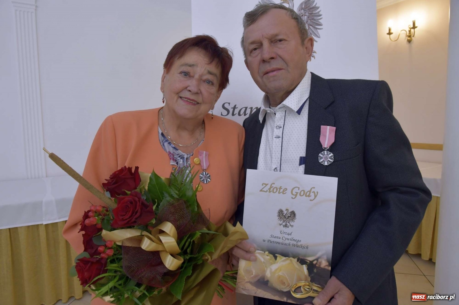 Zdjęcie w galerii na portalu naszraciborz.pl: Przeżyli wspólnie pół wieku. Jubileusze małżeńskie w Pietrowicach Wielkich wiadomości z regionu