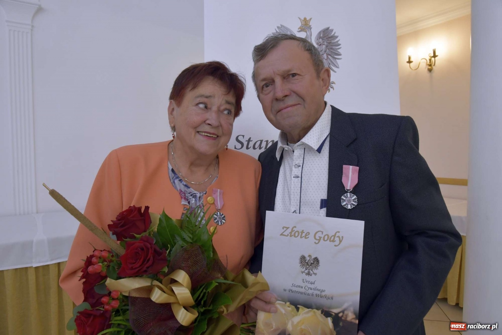 Zdjęcie w galerii na portalu naszraciborz.pl: Przeżyli wspólnie pół wieku. Jubileusze małżeńskie w Pietrowicach Wielkich wiadomości z regionu